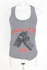 regata Rosa Chá feminina listrada com silk