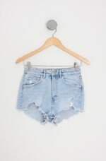 shorts jeans zara feminino azul