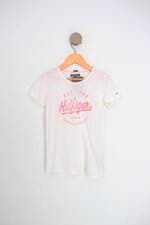 blusa tommy hilfiger kids branca com silk