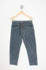 calça de tecido gree people feminina azul