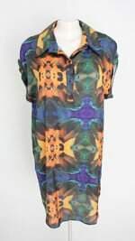 vestido blueman feminino estampado