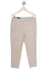 calça de tecido Riachuelo feminina bege