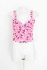 blusa cropped miss bella feminina rosa