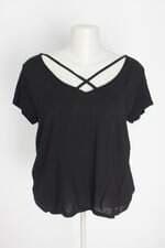 blusa lunender feminina preta