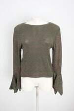 blusa de tricô Blue Steel feminina marrom