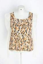 blusa degriffe feminina estampada com tule