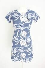 vestido fashion magazine feminino estampado