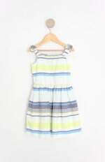 vestido gymboree kids colorido com forro e franzido