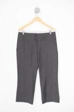 calça de tecido mixed feminina cinza