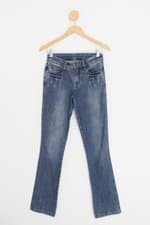 calça jeans carmencita feminina azul