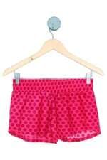 shorts rygy feminino rosa com poás