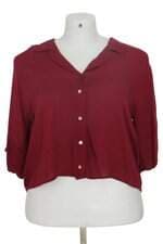 camisa feminina vinho