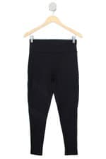 calça legging feminina preta com recortes