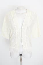 casaqueto costume feminino off white