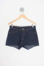 shorts line jeans feminino azul