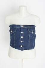 cropped jeans feminino azul