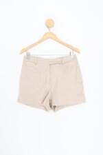 shorts blessed feminino bege
