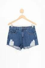 shorts jeans morena rosa feminino azul