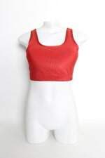 top esportivo selene feminino laranja com bojo