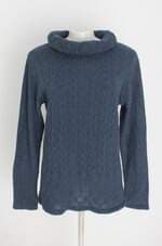 blusa beluga feminina azul