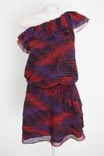 vestido the limited feminino estampado com forro