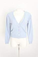 cardigan C&A feminino azul