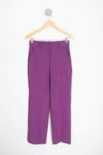 calça de tecido bonequim feminina roxa