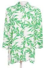 camisa voltage feminina estampada com barra mullet e fenda