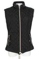 colete feminino saeldon preto com forro