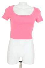 cropped H&M feminino rosa