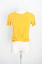 blusa zara feminina amarela