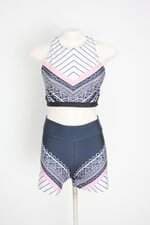 conjunto esportivo legbox feminino estampado