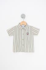 camisa baby mix kids listrada com bordado