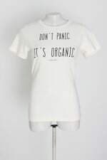 camiseta colcci feminina off white com silk