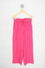 calça de tecido miss luxury feminina rosa