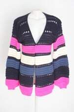 cardigan feminino colorido