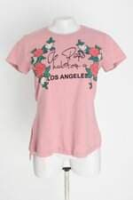 blusa urban club feminina rosa com fenda e silk