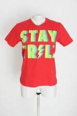 camiseta mxtn feminina vermelha com silk