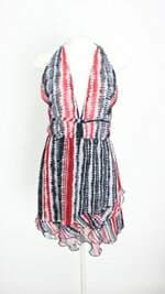vestido john john feminino estampado com forro