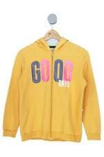 moletom Hering kids amarelo com silk