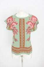 blusa malwee feminina verde com silk