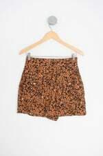 shorts a collection feminino estampado 
