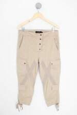 calça de sarja Le Lis Blanc feminina bege