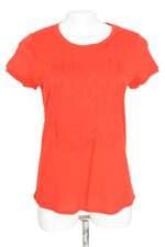 camiseta esportiva Track & Field feminina laranja