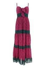 Vestido feminino Banila B rosa estampado