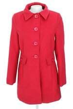 casaco Renner feminino vermelho com forro