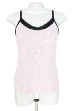 blusa de pijama sensare feminina estampada com renda