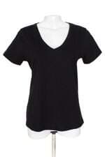 camiseta básica essendi feminina preta