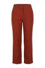Calça feminina plus sizde marrom