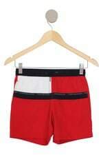 bermuda Tommy Hilfiger kids vermelha